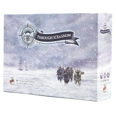 2Tomatoes Games | Through Ice and Snow | Arctic Exploration Board Game | Strategy & Adventure | 1-4 Players | +14 | German, English, French and Spanish | Historical, Places, Maritime