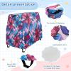 Wajiw Floral Water Table Cover for Step2 Rain Showers Splash Pond Water Table Waterproof Anti-UV Dust Proof Outdoor Toys Cover-Cover only view 4