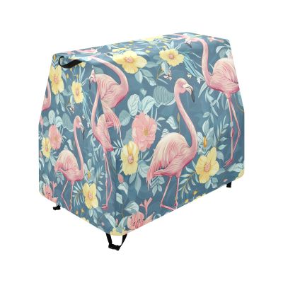 Wajiw Flamingo Water Table Cover for Step2 Rain Showers Splash Pond Water Table Waterproof Anti-UV Dust Proof Outdoor Toys Cover-Cover only
