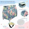 Wajiw Flamingo Water Table Cover for Step2 Rain Showers Splash Pond Water Table Waterproof Anti-UV Dust Proof Outdoor Toys Cover-Cover only view 3