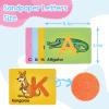 Broytain Sandpaper Letters Cards for Toddlers 3+,Word Games,Speech Therapy Toys for 3 4 5,Sensory Products, Educational Flash Cards,Learn Animals and Others view 4