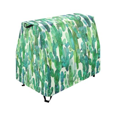 Wajiw Cactus Water Table Cover for Step2 Rain Showers Splash Pond Water Table Waterproof Anti-UV Dust Proof Outdoor Toys Cover-Cover only