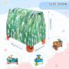 Wajiw Cactus Water Table Cover for Step2 Rain Showers Splash Pond Water Table Waterproof Anti-UV Dust Proof Outdoor Toys Cover-Cover only view 3