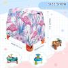 Wajiw Flamingo Water Table Cover for Step2 Rain Showers Splash Pond Water Table Waterproof Anti-UV Dust Proof Outdoor Toys Cover-Cover only view 3