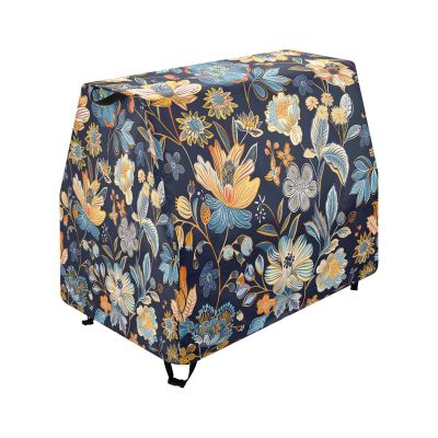 Wajiw Floral Water Table Cover for Step2 Rain Showers Splash Pond Water Table Waterproof Anti-UV Dust Proof Outdoor Toys Cover-Cover only