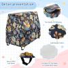 Wajiw Floral Water Table Cover for Step2 Rain Showers Splash Pond Water Table Waterproof Anti-UV Dust Proof Outdoor Toys Cover-Cover only view 4