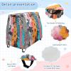 Wajiw Floral Stripes Water Table Cover for Step2 Rain Showers Splash Pond Water Table Waterproof Anti-UV Dust Proof Outdoor Toys Cover-Cover only view 3