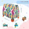 Wajiw Ethnic Pattern Water Table Cover for Step2 Rain Showers Splash Pond Water Table Waterproof Anti-UV Dust Proof Outdoor Toys Cover-Cover only view 3