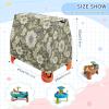 Wajiw Floral Water Table Cover for Step2 Rain Showers Splash Pond Water Table Waterproof Anti-UV Dust Proof Outdoor Toys Cover-Cover only view 3