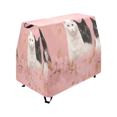 Wajiw Cats Water Table Cover for Step2 Rain Showers Splash Pond Water Table Waterproof Anti-UV Dust Proof Outdoor Toys Cover-Cover only