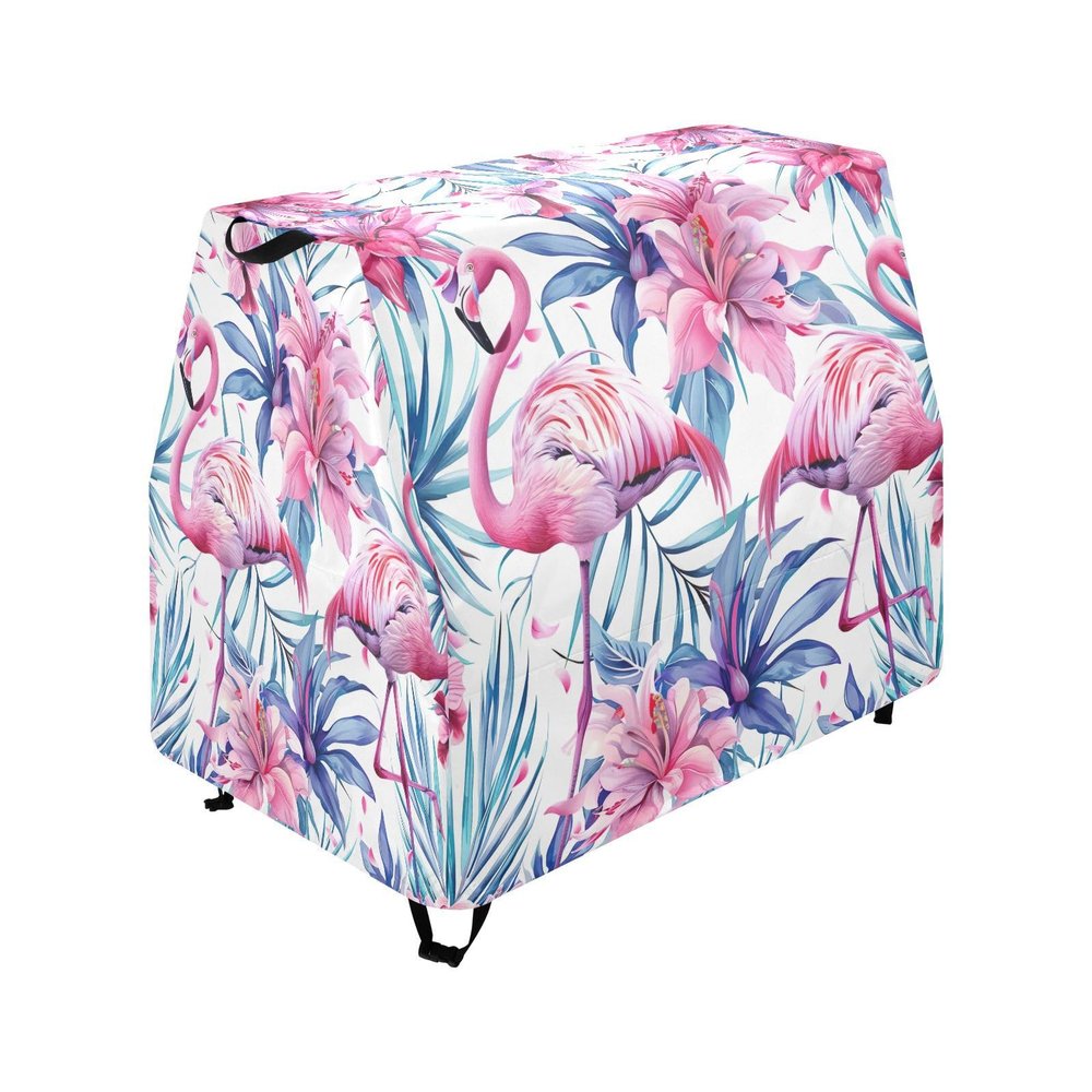 Wajiw Flamingo Water Table Cover for Step2 Rain Showers Splash Pond Water Table Waterproof Anti-UV Dust Proof Outdoor Toys Cover-Cover only