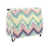 Wajiw Chevron Pattern Water Table Cover for Step2 Rain Showers Splash Pond Water Table Waterproof Anti-UV Dust Proof Outdoor Toys Cover-Cover only view 2