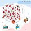 Wajiw Cherry Water Table Cover for Step2 Rain Showers Splash Pond Water Table Waterproof Anti-UV Dust Proof Outdoor Toys Cover-Cover only view 3