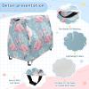 Wajiw Flamingo Water Table Cover for Step2 Rain Showers Splash Pond Water Table Waterproof Anti-UV Dust Proof Outdoor Toys Cover-Cover only view 4
