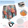 Wajiw Floral Stripes Water Table Cover for Step2 Rain Showers Splash Pond Water Table Waterproof Anti-UV Dust Proof Outdoor Toys Cover-Cover only view 4