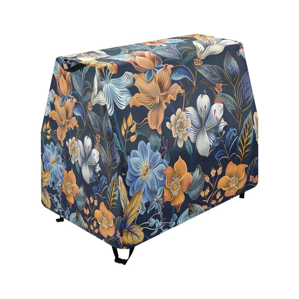 Wajiw Floral Water Table Cover for Step2 Rain Showers Splash Pond Water Table Waterproof Anti-UV Dust Proof Outdoor Toys Cover-Cover only