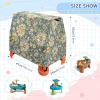 Wajiw Floral Water Table Cover for Step2 Rain Showers Splash Pond Water Table Waterproof Anti-UV Dust Proof Outdoor Toys Cover-Cover only view 3