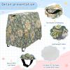 Wajiw Floral Water Table Cover for Step2 Rain Showers Splash Pond Water Table Waterproof Anti-UV Dust Proof Outdoor Toys Cover-Cover only view 4