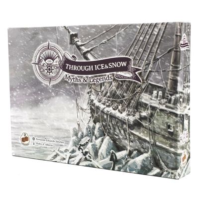 2Tomatoes Games | Through Ice and Snow Myths & Legends | Exploration Board Game | Strategy & Adventure | 1-4 Players | German, English, French & Spanish | Historical, Places, Maritime