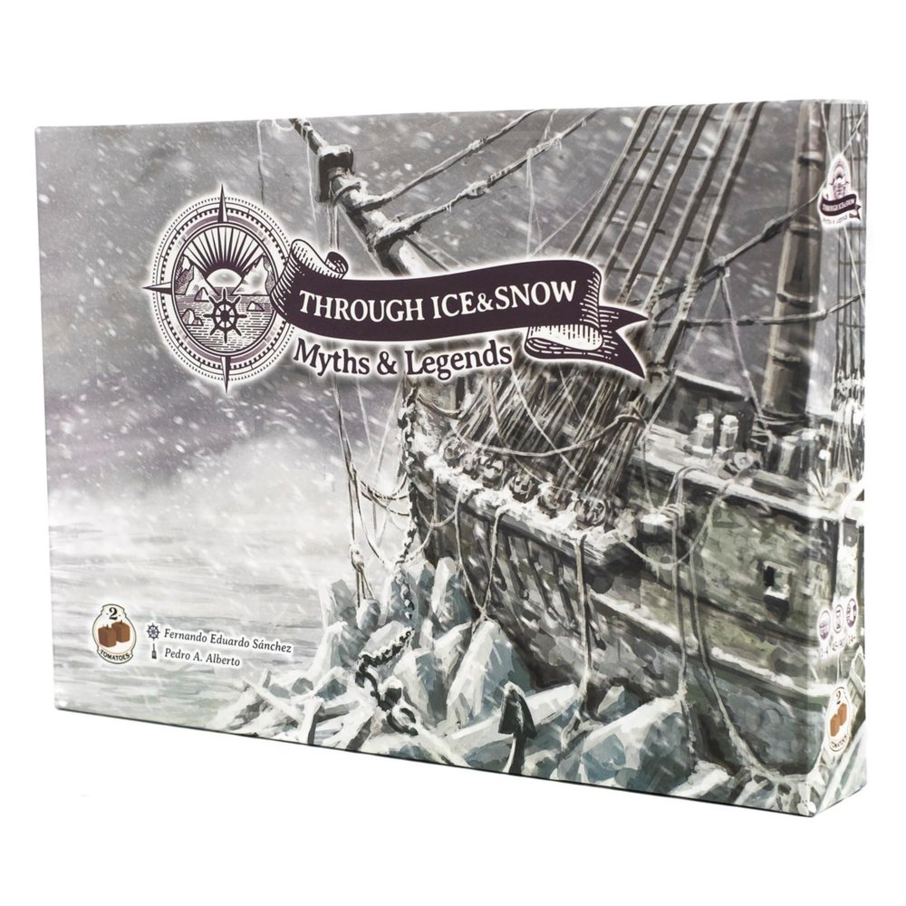 2Tomatoes Games | Through Ice and Snow Myths & Legends | Exploration Board Game | Strategy & Adventure | 1-4 Players | German, English, French & Spanish | Historical, Places, Maritime
