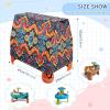 Wajiw Ethnic Pattern Water Table Cover for Step2 Rain Showers Splash Pond Water Table Waterproof Anti-UV Dust Proof Outdoor Toys Cover-Cover only view 3