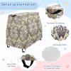 Wajiw Floral Water Table Cover for Step2 Rain Showers Splash Pond Water Table Waterproof Anti-UV Dust Proof Outdoor Toys Cover-Cover only view 4
