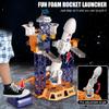 Hitish 2-in-1 Rocket Launcher and Space Shuttle Toys Model for Kids Ages 3-12, Aerospace STEM Building Toys with Mini Projector, Spaceship Educational Toys Gifts for Boys Girls view 2