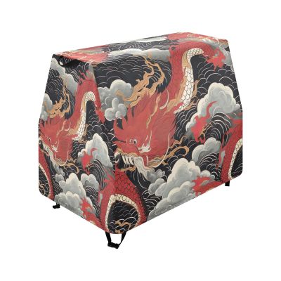 Wajiw Dragon Water Table Cover for Step2 Rain Showers Splash Pond Water Table Waterproof Anti-UV Dust Proof Outdoor Toys Cover-Cover only