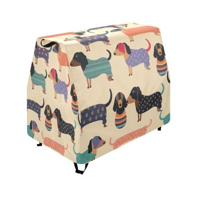 Wajiw Dogs Water Table Cover for Step2 Rain Showers Splash Pond Water Table Waterproof Anti-UV Dust Proof Outdoor Toys Cover-Cover only