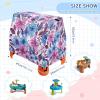 Wajiw Floral Water Table Cover for Step2 Rain Showers Splash Pond Water Table Waterproof Anti-UV Dust Proof Outdoor Toys Cover-Cover only view 3
