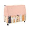 Wajiw Cats Water Table Cover for Step2 Rain Showers Splash Pond Water Table Waterproof Anti-UV Dust Proof Outdoor Toys Cover-Cover only view 2