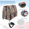 Wajiw Floral Stripes Water Table Cover for Step2 Rain Showers Splash Pond Water Table Waterproof Anti-UV Dust Proof Outdoor Toys Cover-Cover only view 4