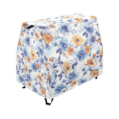 Wajiw Floral Water Table Cover for Step2 Rain Showers Splash Pond Water Table Waterproof Anti-UV Dust Proof Outdoor Toys Cover-Cover only