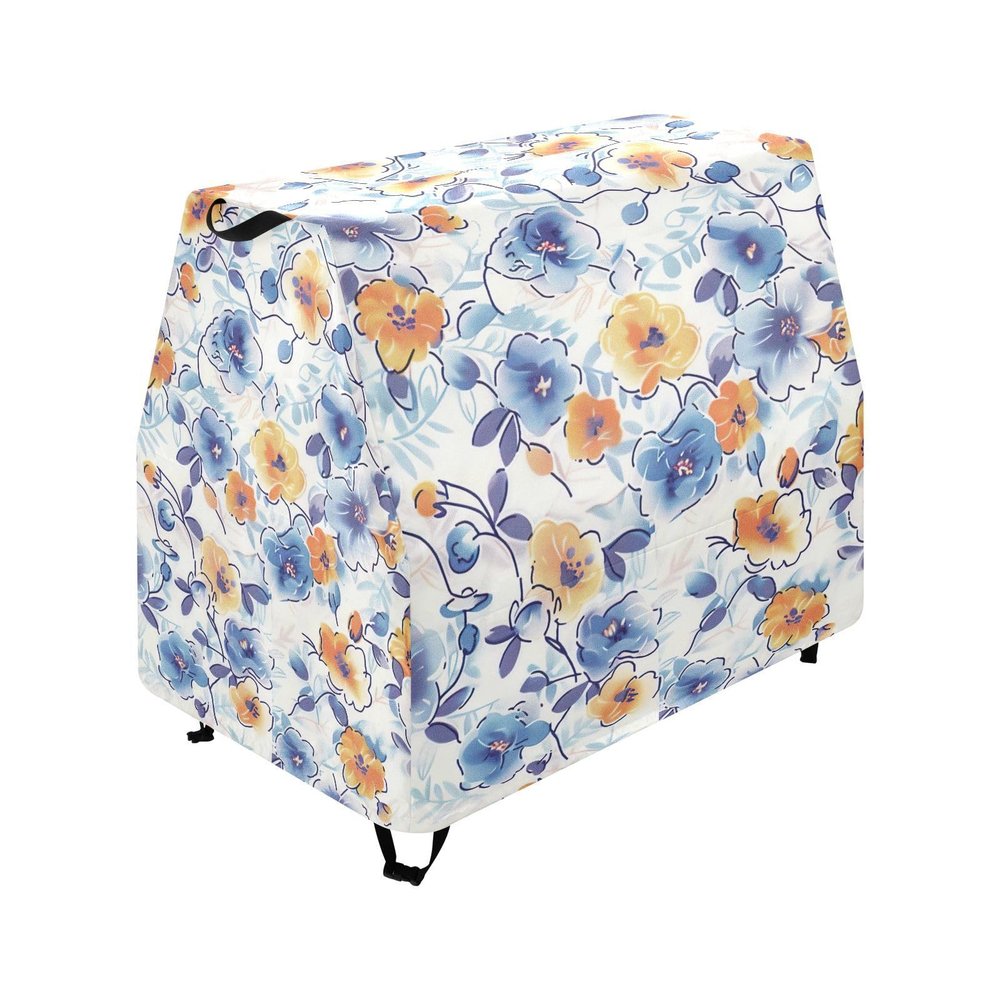 Wajiw Floral Water Table Cover for Step2 Rain Showers Splash Pond Water Table Waterproof Anti-UV Dust Proof Outdoor Toys Cover-Cover only