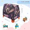 Wajiw Eyes Floral Water Table Cover for Step2 Rain Showers Splash Pond Water Table Waterproof Anti-UV Dust Proof Outdoor Toys Cover-Cover only view 3