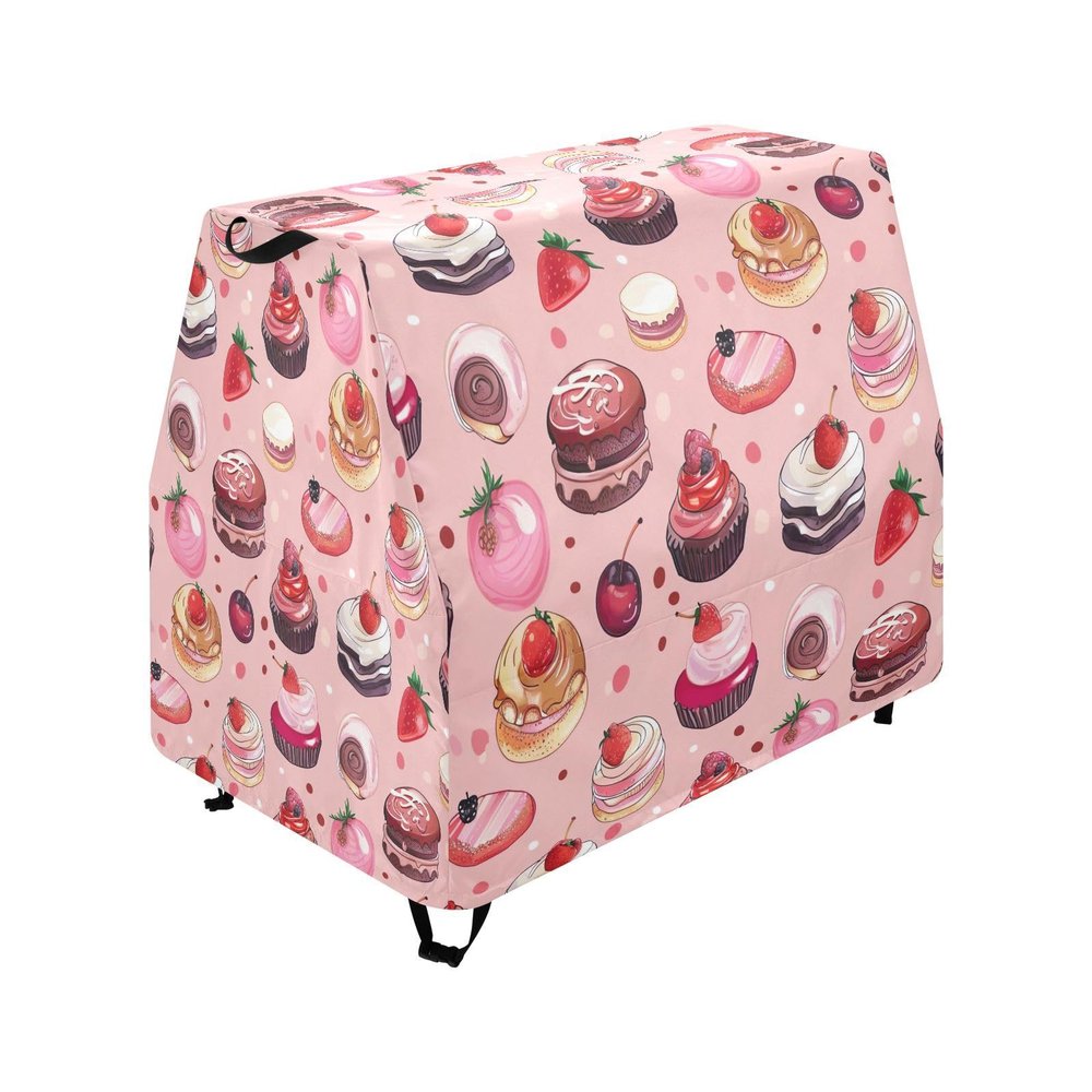 Wajiw Cakes Water Table Cover for Step2 Rain Showers Splash Pond Water Table Waterproof Anti-UV Dust Proof Outdoor Toys Cover-Cover only