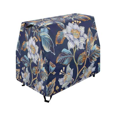 Wajiw Floral Water Table Cover for Step2 Rain Showers Splash Pond Water Table Waterproof Anti-UV Dust Proof Outdoor Toys Cover-Cover only