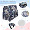 Wajiw Floral Water Table Cover for Step2 Rain Showers Splash Pond Water Table Waterproof Anti-UV Dust Proof Outdoor Toys Cover-Cover only view 4