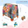 Wajiw Floral Stripes Water Table Cover for Step2 Rain Showers Splash Pond Water Table Waterproof Anti-UV Dust Proof Outdoor Toys Cover-Cover only view 3