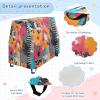Wajiw Floral Stripes Water Table Cover for Step2 Rain Showers Splash Pond Water Table Waterproof Anti-UV Dust Proof Outdoor Toys Cover-Cover only view 4