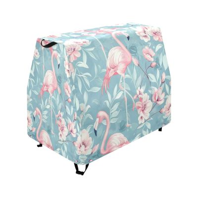 Wajiw Flamingo Water Table Cover for Step2 Rain Showers Splash Pond Water Table Waterproof Anti-UV Dust Proof Outdoor Toys Cover-Cover only