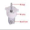 KOKYLEZN Small Electronic Starter 50GB Gear Reducer Electronic Starter, Autonatic Dustbin Valve Sweeping Robot Reduction Gearbox Gears Mute Electronic Starter high Torque(12v 2.5rpm) view 2