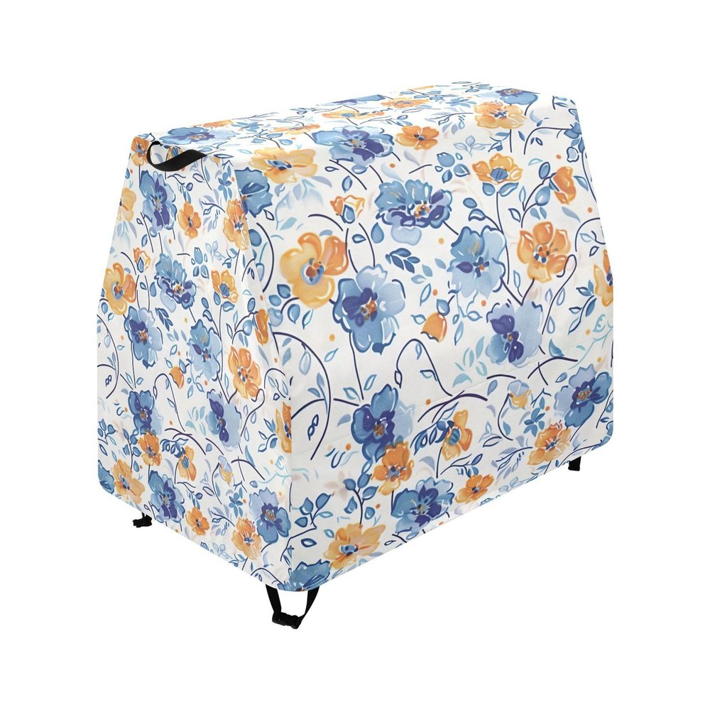 Wajiw Floral Water Table Cover for Step2 Rain Showers Splash Pond Water Table Waterproof Anti-UV Dust Proof Outdoor Toys Cover-Cover only