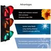 JGUOLIANG Traffic Light Lamp, Traffic Lights, LED Red and Green Indicator Light, Waterproof Ip68 Red Fork Green Arrow Signal Light, 12v/24v Led Traffic Light Stop(Model 300 12V,Common Positive) view 4