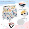 Wajiw Dinosaur Water Table Cover for Step2 Rain Showers Splash Pond Water Table Waterproof Anti-UV Dust Proof Outdoor Toys Cover-Cover only view 4