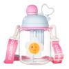 27oz Toddler Water Bottle, Tritan Sports Water Bottle with Straw, Plastic Water Bottle with Soft Strap, Kids Water Bottle for School, Includes Fruit Infuser Strainer, Leak-Proof, BPA Free, Blue view 1
