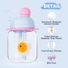 27oz Toddler Water Bottle, Tritan Sports Water Bottle with Straw, Plastic Water Bottle with Soft Strap, Kids Water Bottle for School, Includes Fruit Infuser Strainer, Leak-Proof, BPA Free, Blue view 2