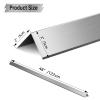 Aluminium Alloy Metal Corner Protector, Pack of 2 Corner Guards, 19 Ga/0.9 mm Thickness Corner Guard with 90-Degree Angle for Wall Protection and Decoration (2x2x48 Inch) view 2