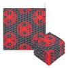 vvfelixl Baby Muslin Washcloths Red Spiders Silhouettes Baby Burp Cloths Cotton Baby Face Towel for Newborn Infants Boys Girls Soft and Absorbent 11.8 X 11.8 in, 3 Pack view 3