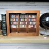 relutter Anxiety Bookshelf Miniature Library,Come with 260 Mini Books,Shake Your Anxiety Away,Book Room Living Room Decorations,for Everyone Who Loves Books view 2